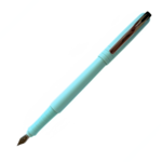 FABER CASTELL POLY SMOOTH FOUNTAIN PEN CARIBIC BLUE FINE