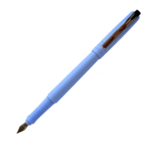 FABER CASTELL POLY SMOOTH FOUNTAIN PEN PALE IRIS MEDIUM