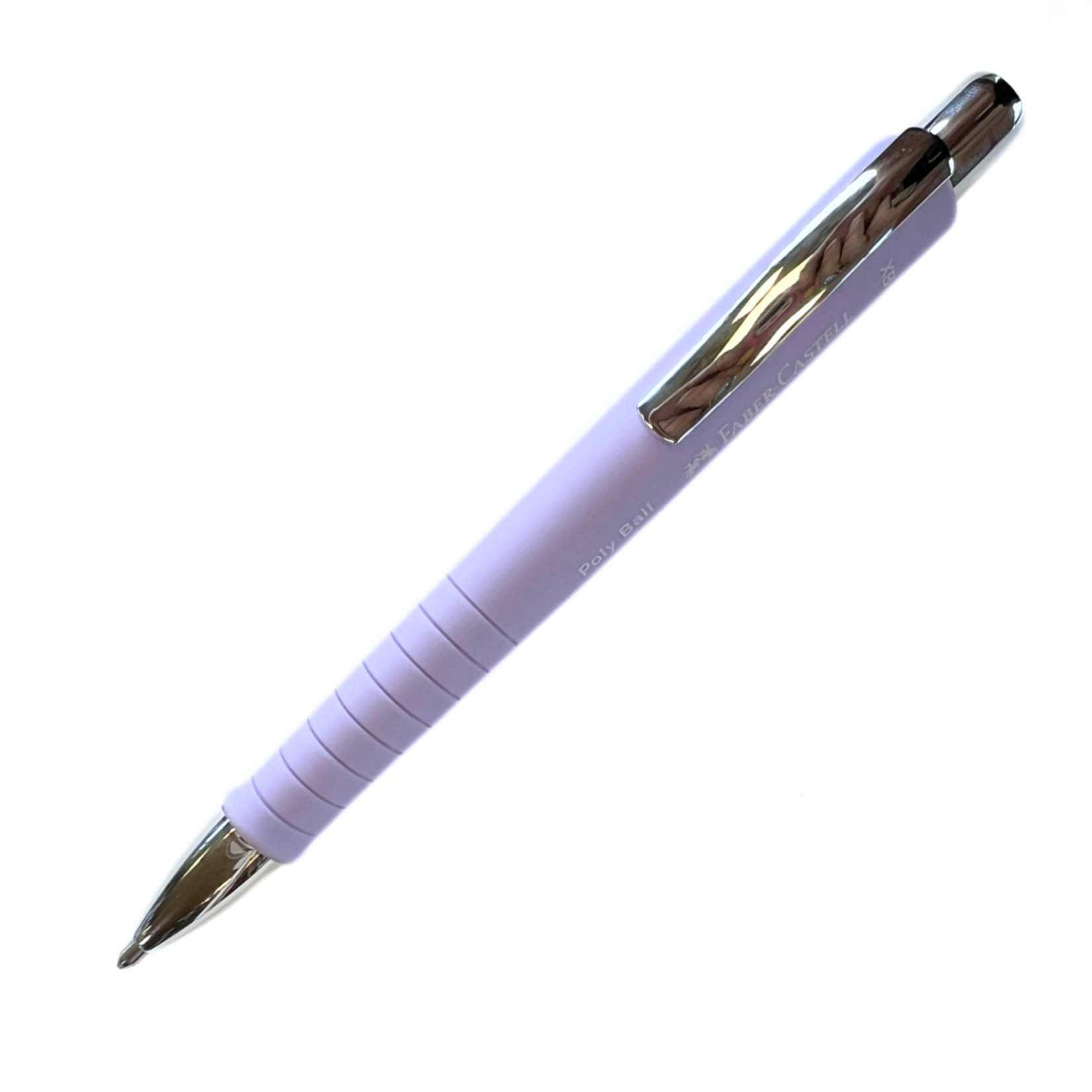FABER CASTELL POLY BALL PEN XB SWEET LILAC