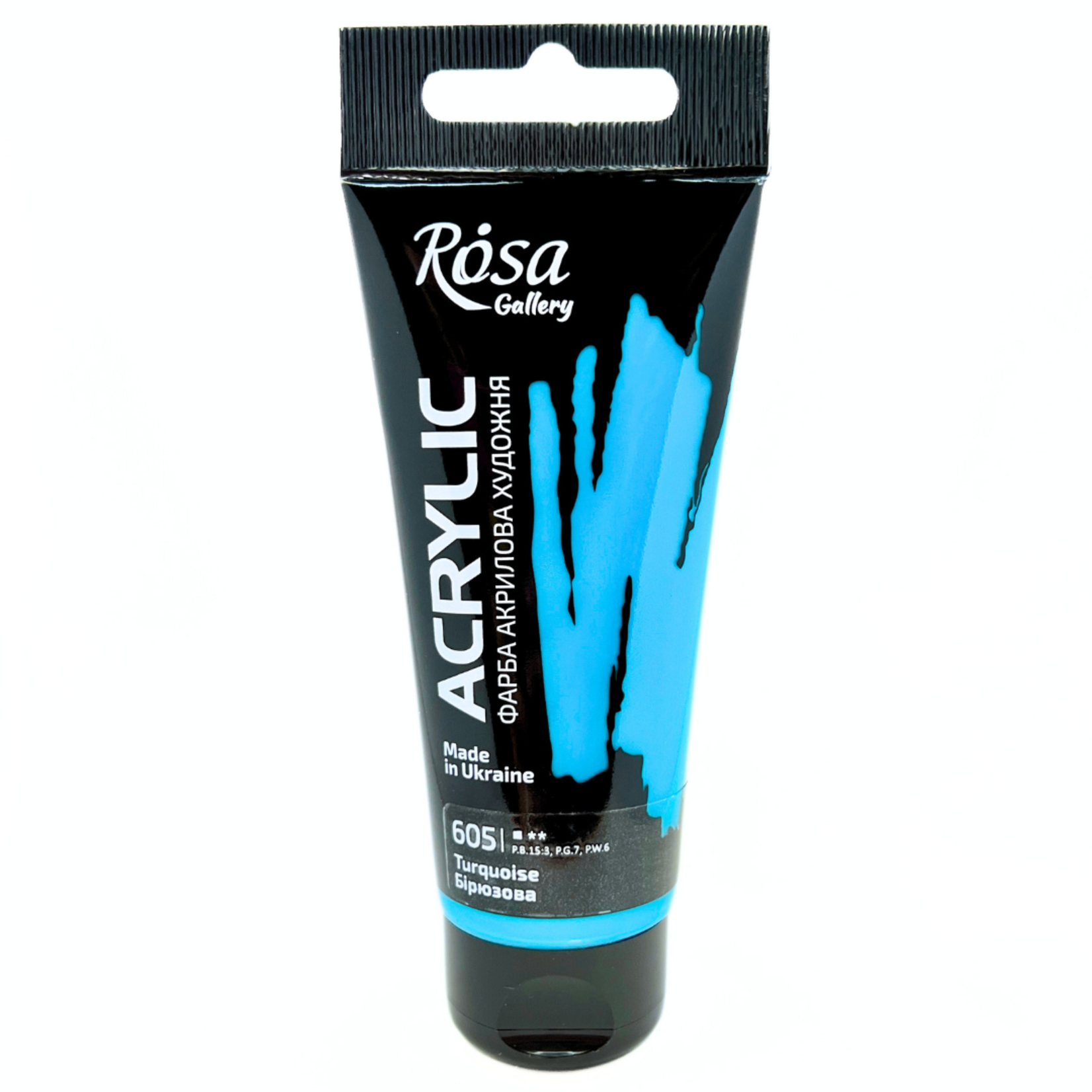 ROSA GALLERY ACRYLIC 60ML TURQUOISE #605