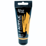 ROSA GALLERY ACRYLIC PAINT 60ML GOLD OCHRE #608