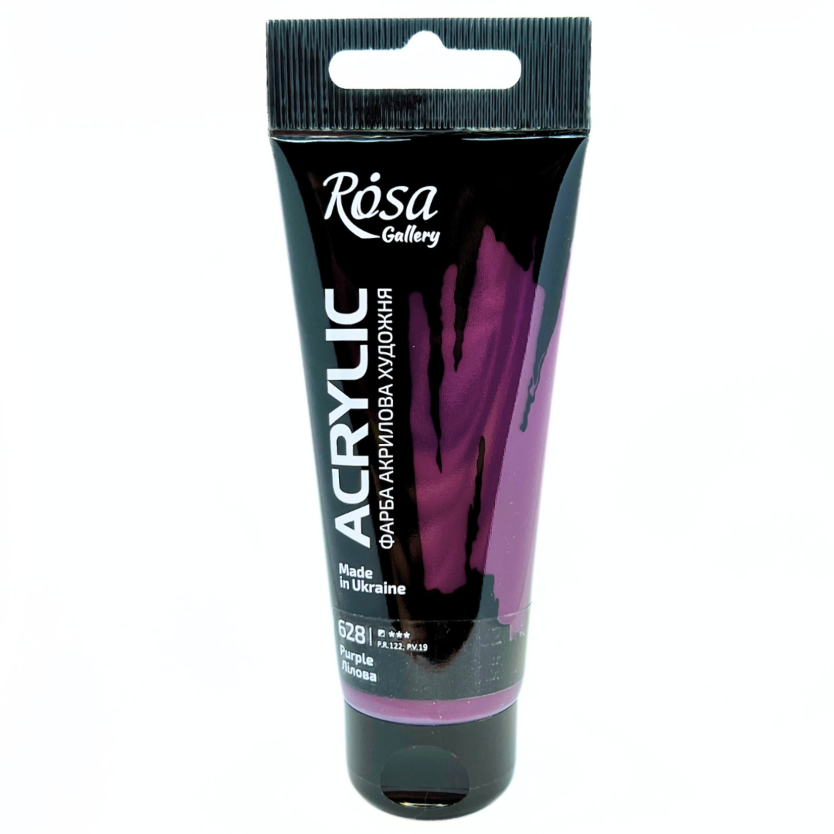 ROSA GALLERY ACRYLIC PAINT 60ML PURPLE #628