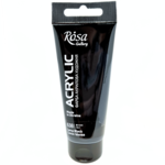 ROSA GALLERY ACRYLIC PAINT 60ML LAMP BLACK #638