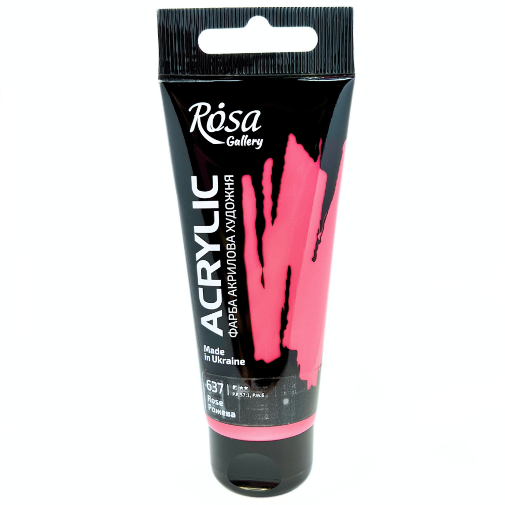 ROSA GALLERY ACRYLIC PAINT 60ML ROSE #637