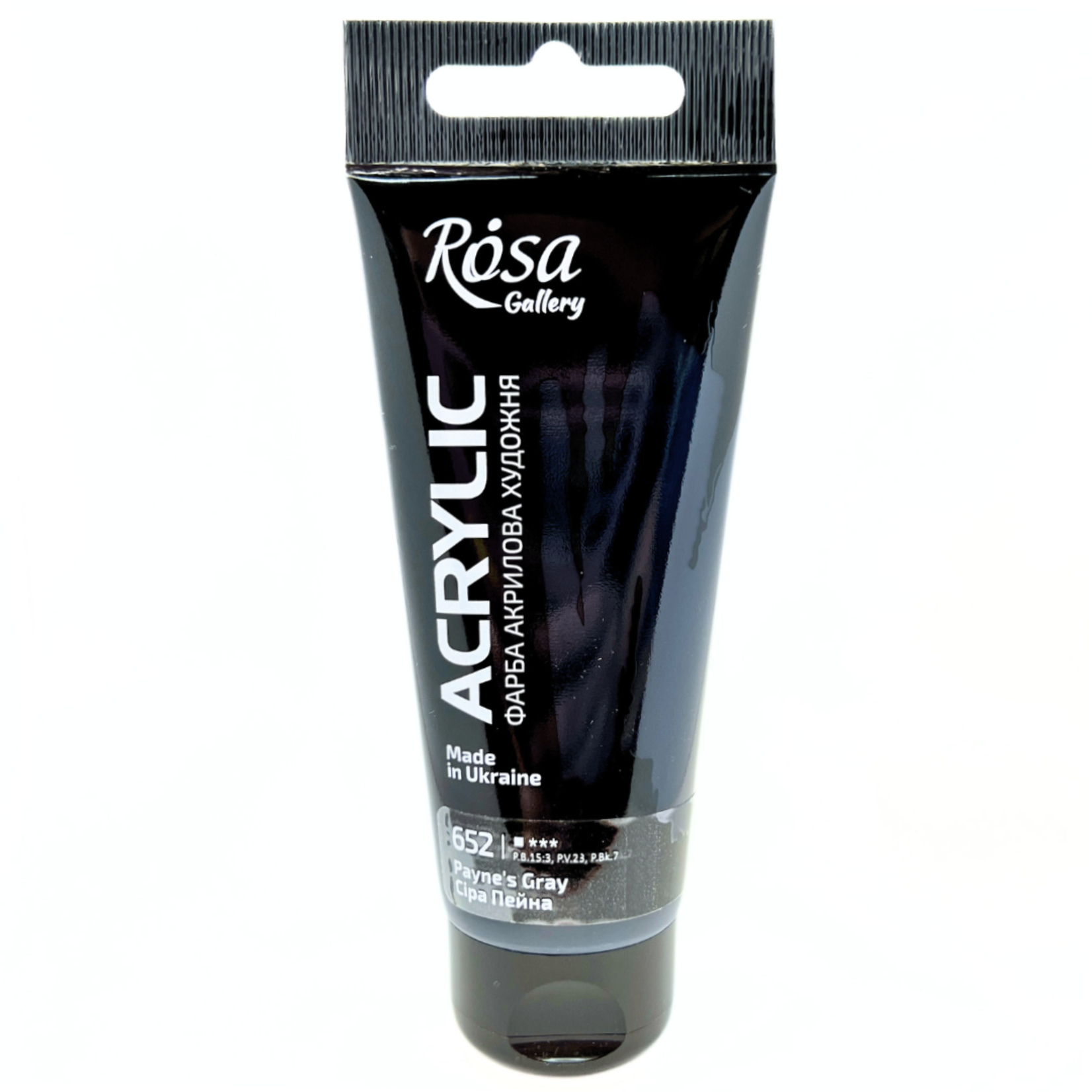 ROSA GALLERY ACRYLIC 60ML PAYNE'S GREY #652