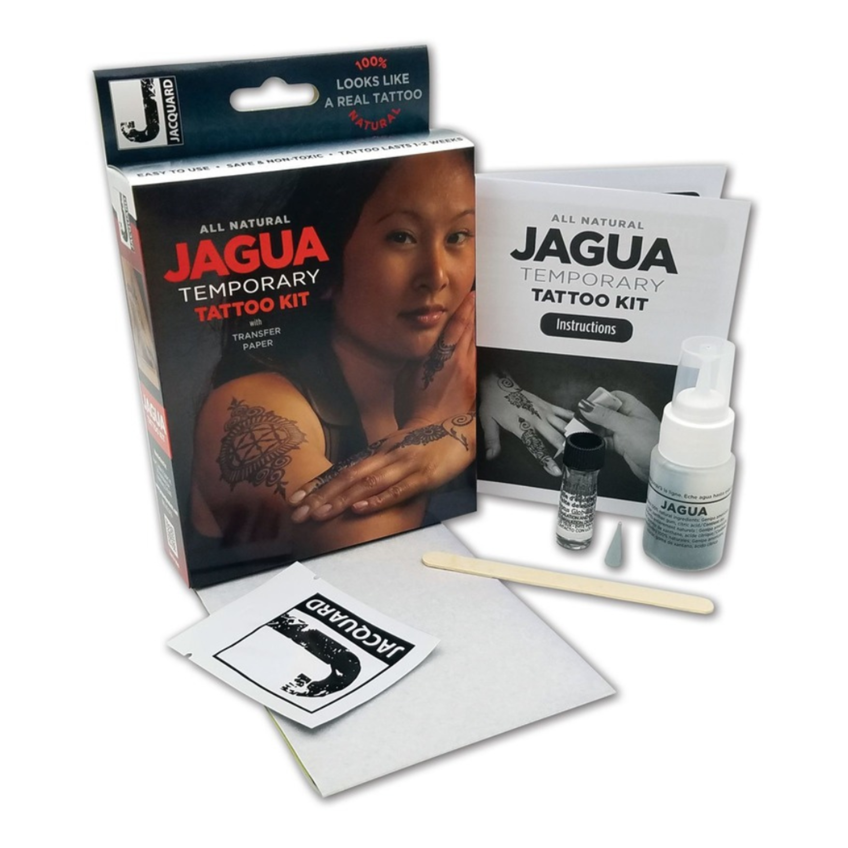 JACQUARD JAGUA TEMPORARY TATTOO KIT