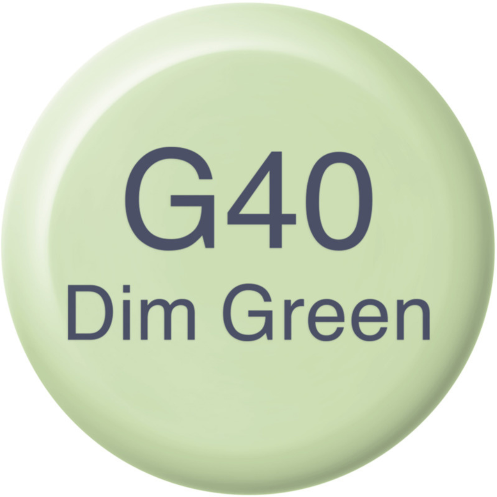 COPIC INK REFILL 12ML G40 DIM GREEN