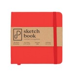 PRISM STUDIO SKETCHBOOK 4.7X4.7" 80/SHT FIESTA RED