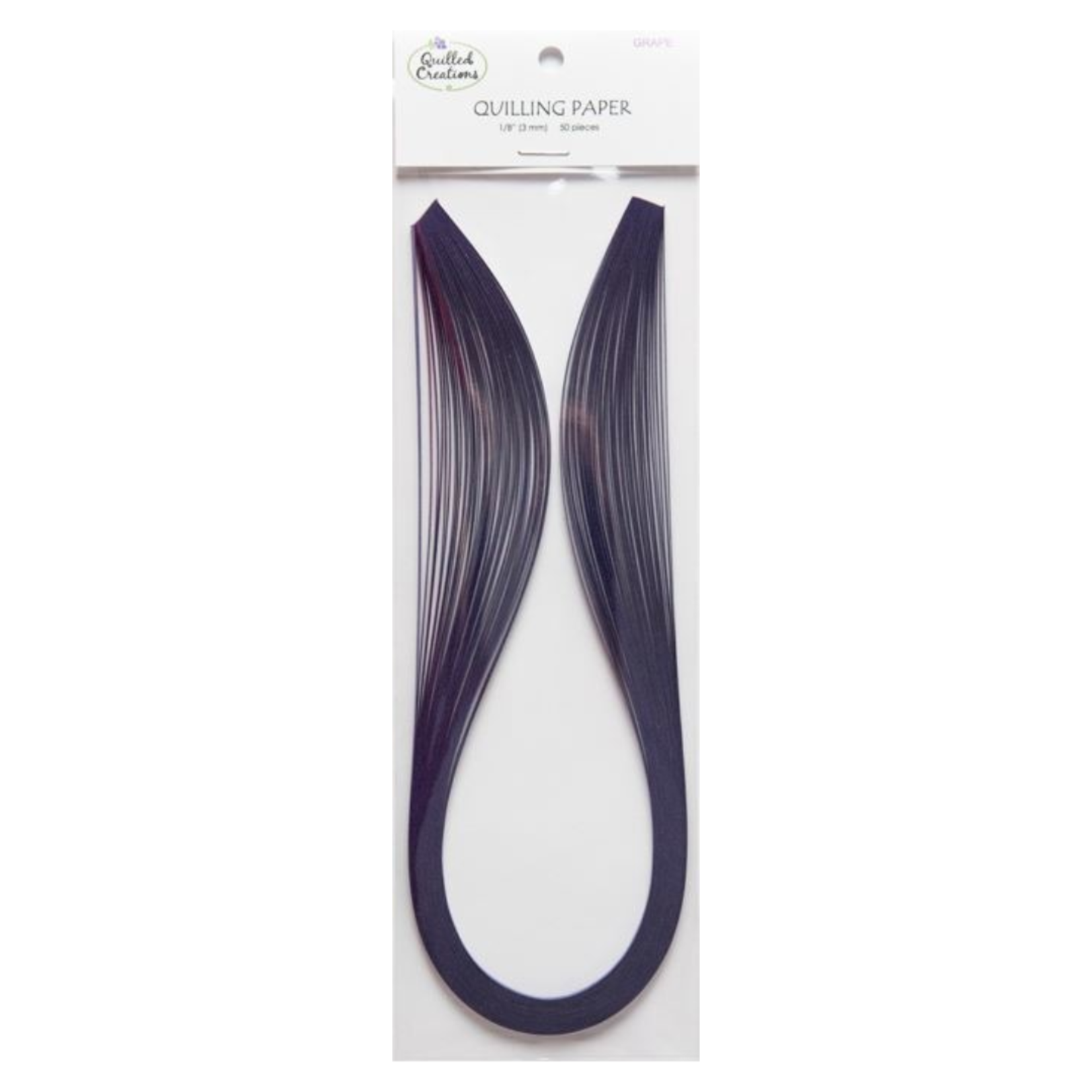 QUILLED CREATIONS QUILLED CREATIONS SOLID PAPER 1/8" GRAPE