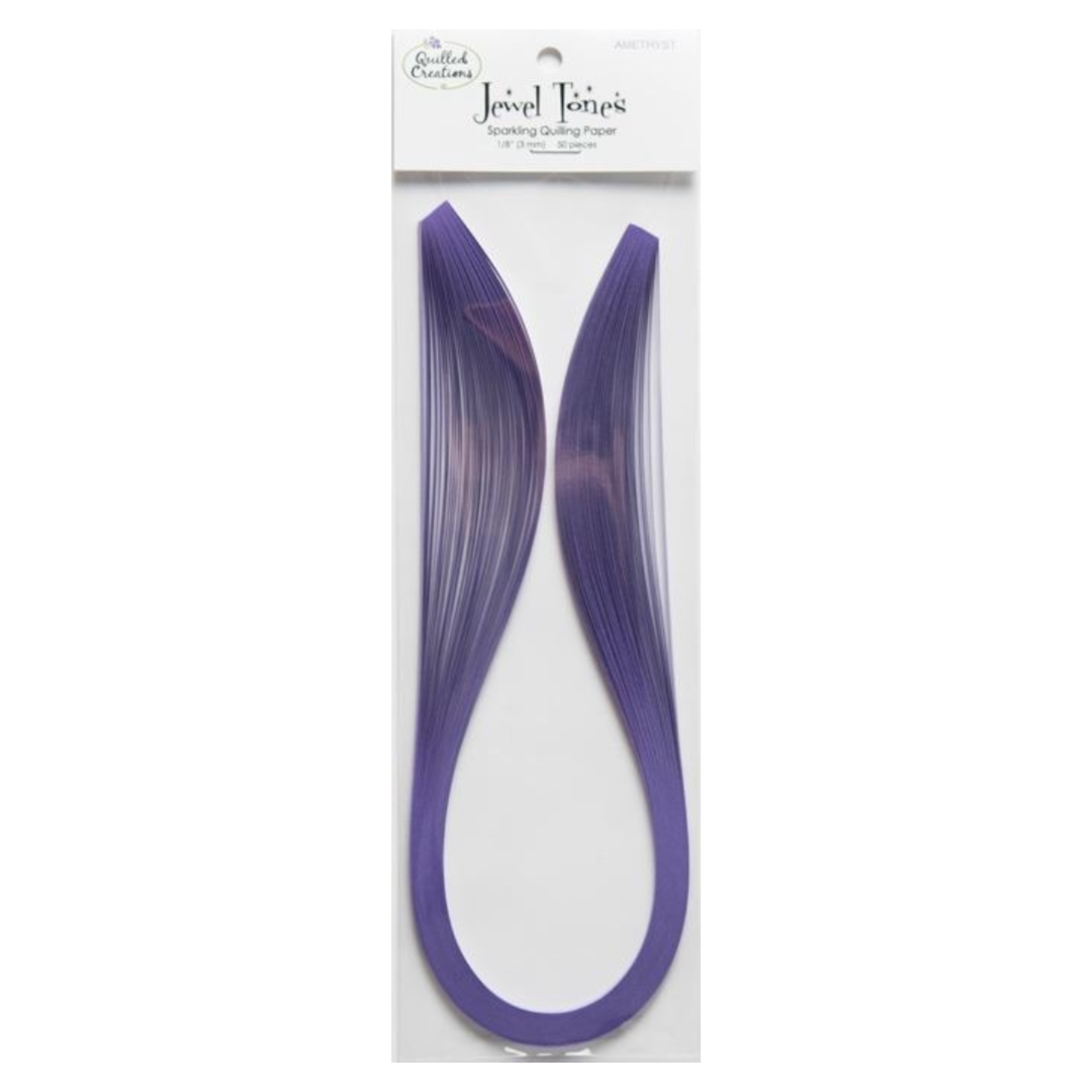 QUILLED CREATIONS JEWEL TONES PAPER 1/8" AMETHYST