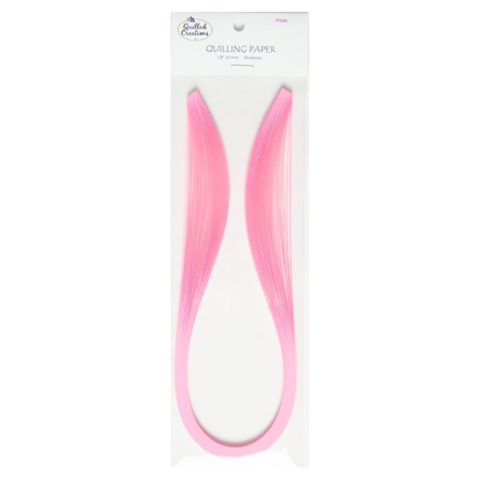 QUILLED CREATIONS SOLID PAPER 1/8" PINK