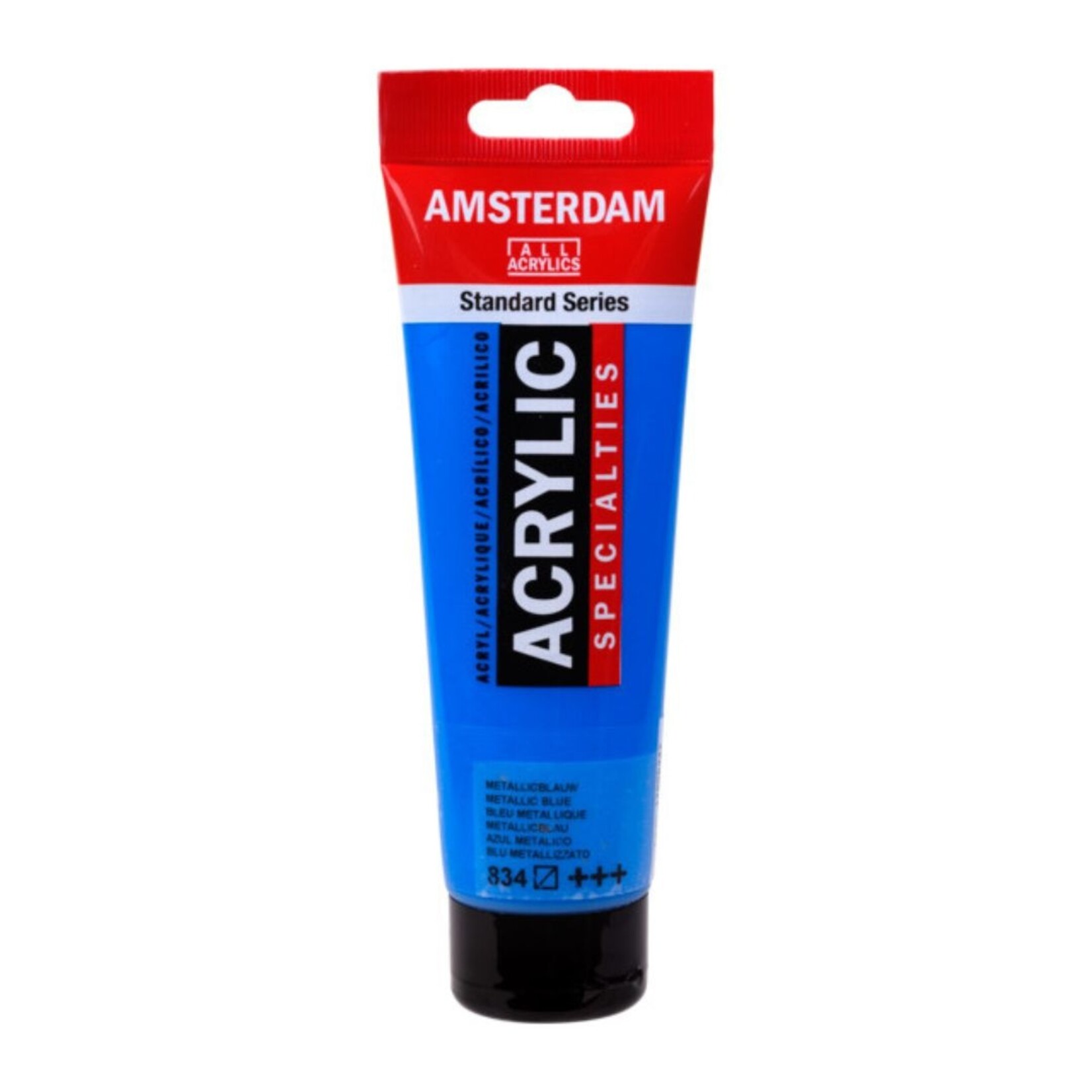 AMSTERDAM AMSTERDAM ACRYLIC 120ML METALLIC BLUE