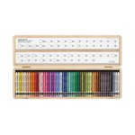 CARAN D'ACHE CARAN D'ACHE NEOCOLOR II CRAYON 50 YEAR WOOD BOX SET/50 - LIMITED EDITION