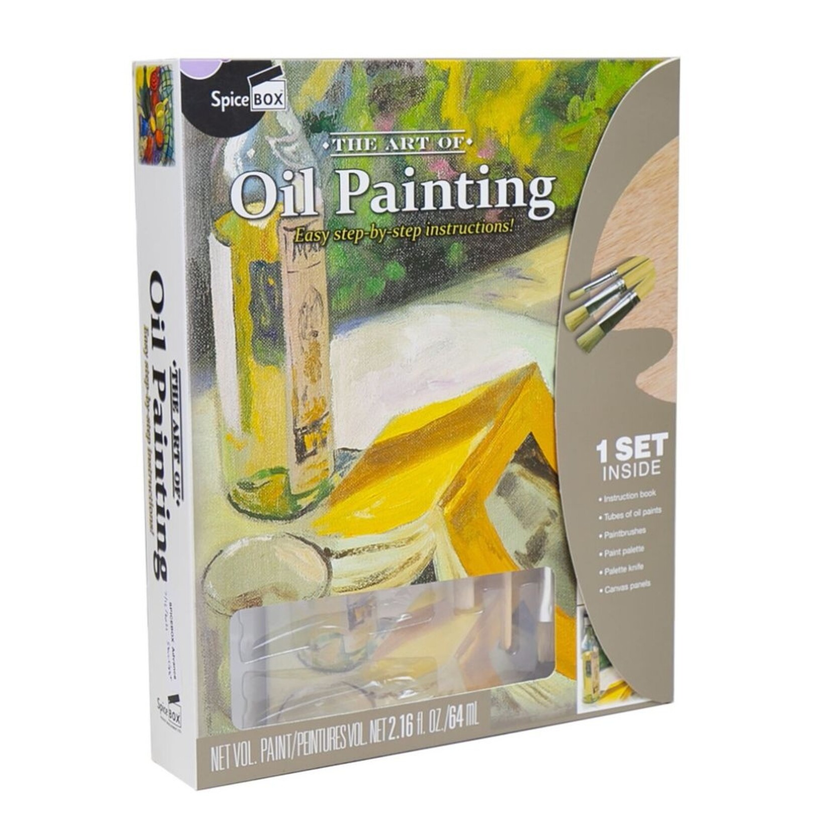 SPICEBOX THE ART OF OIL PAINTING KIT