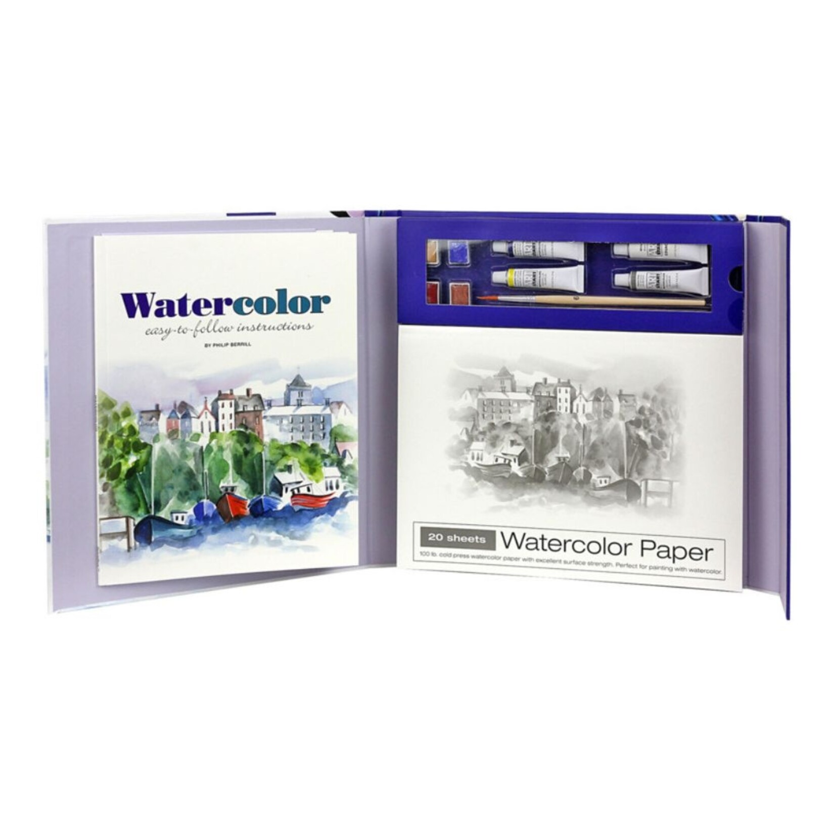 SPICEBOX ART STUDIO WATERCOLOUR KIT