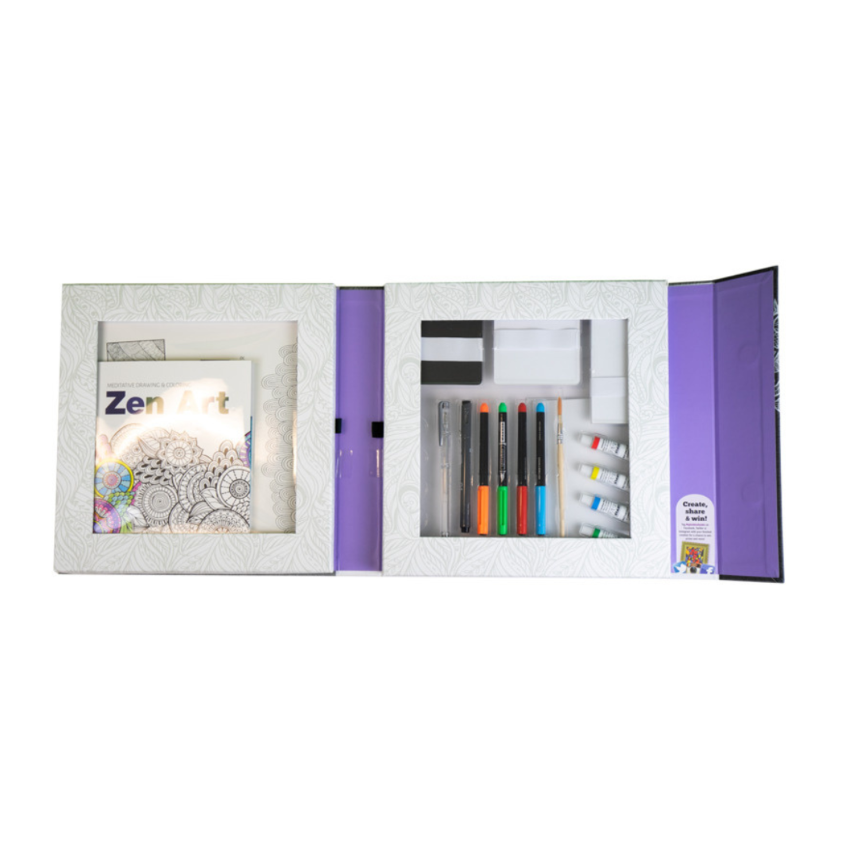 SPICEBOX ART SCHOOL ZEN ART KIT
