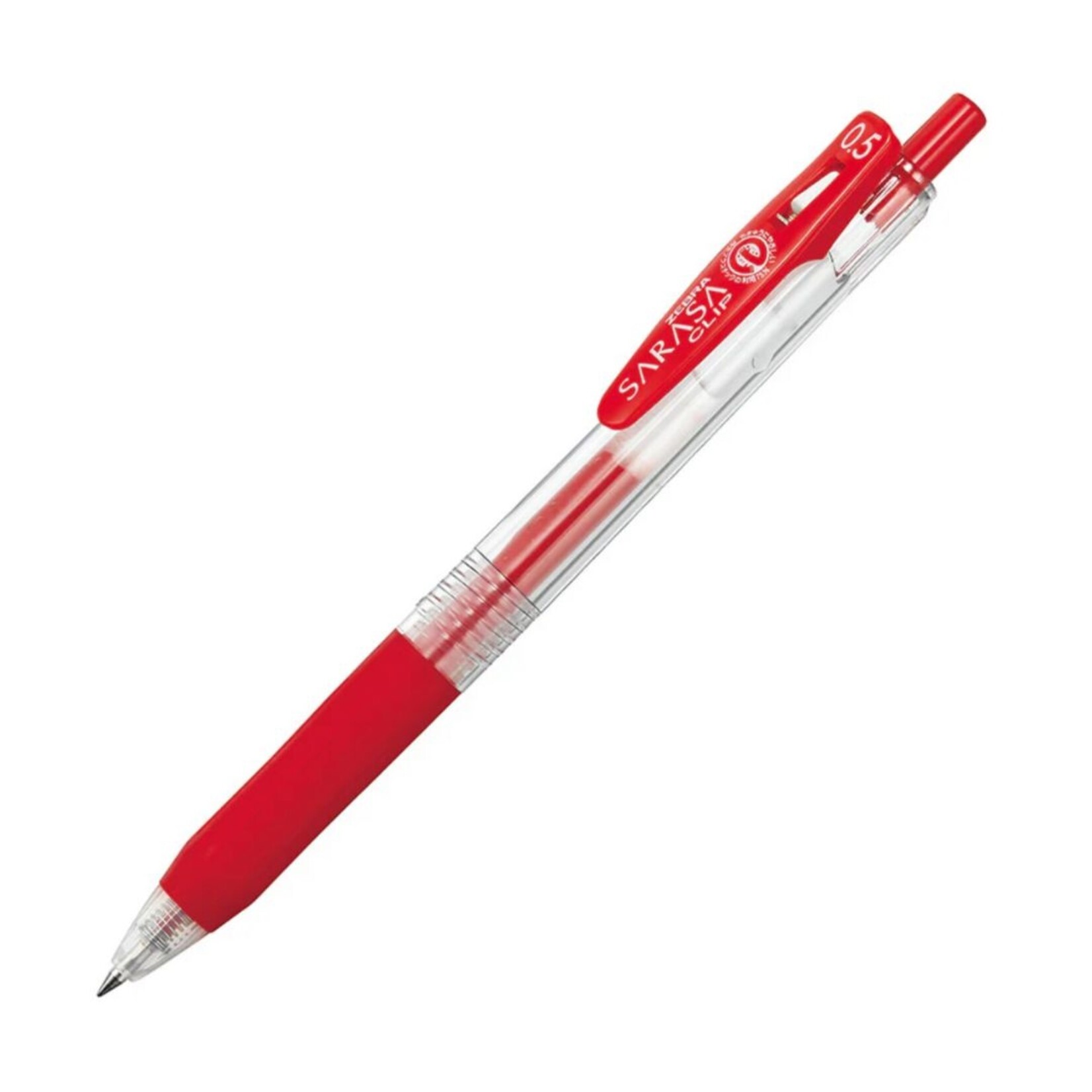 ZEBRA SARASA CLIP 0.5MM RED
