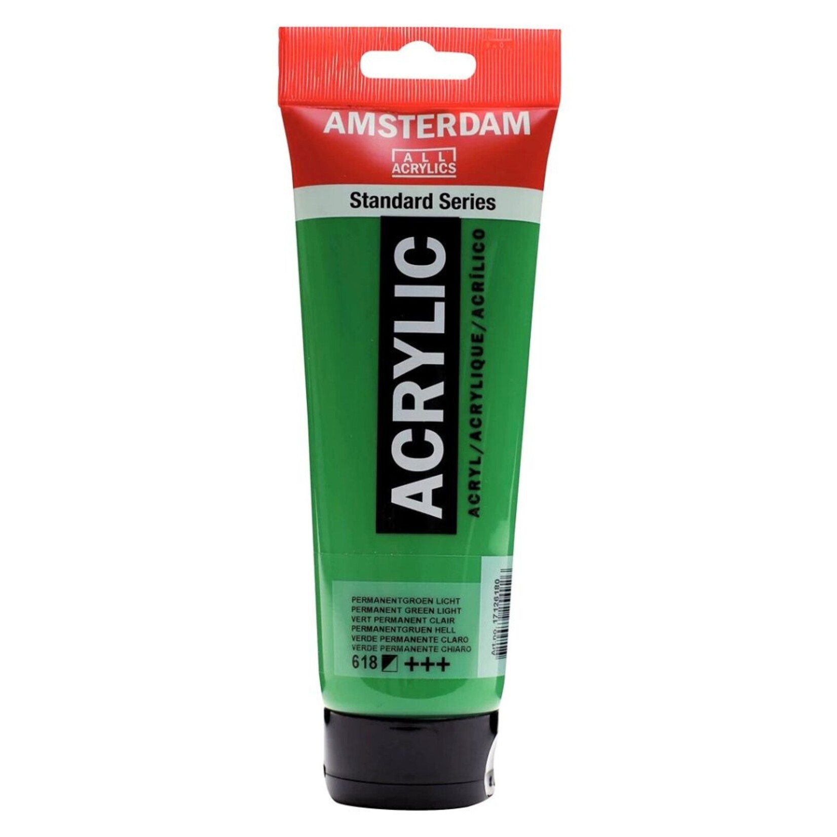 AMSTERDAM AMSTERDAM ACRYLIC 250ML PERMANENT GREEN LIGHT 618