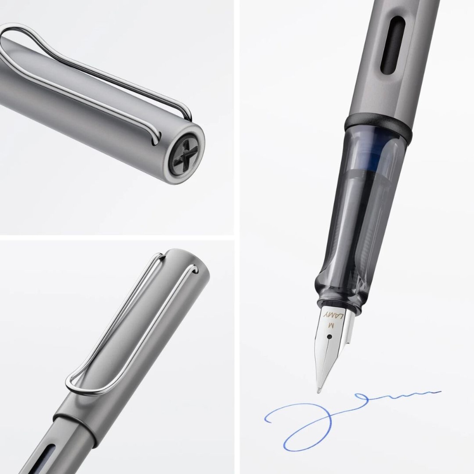 LAMY AL-STAR FOUNTAIN PEN GRAPHITE M
