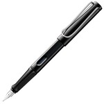 LAMY SAFARI FOUNTAIN PEN SHINY BLACK M
