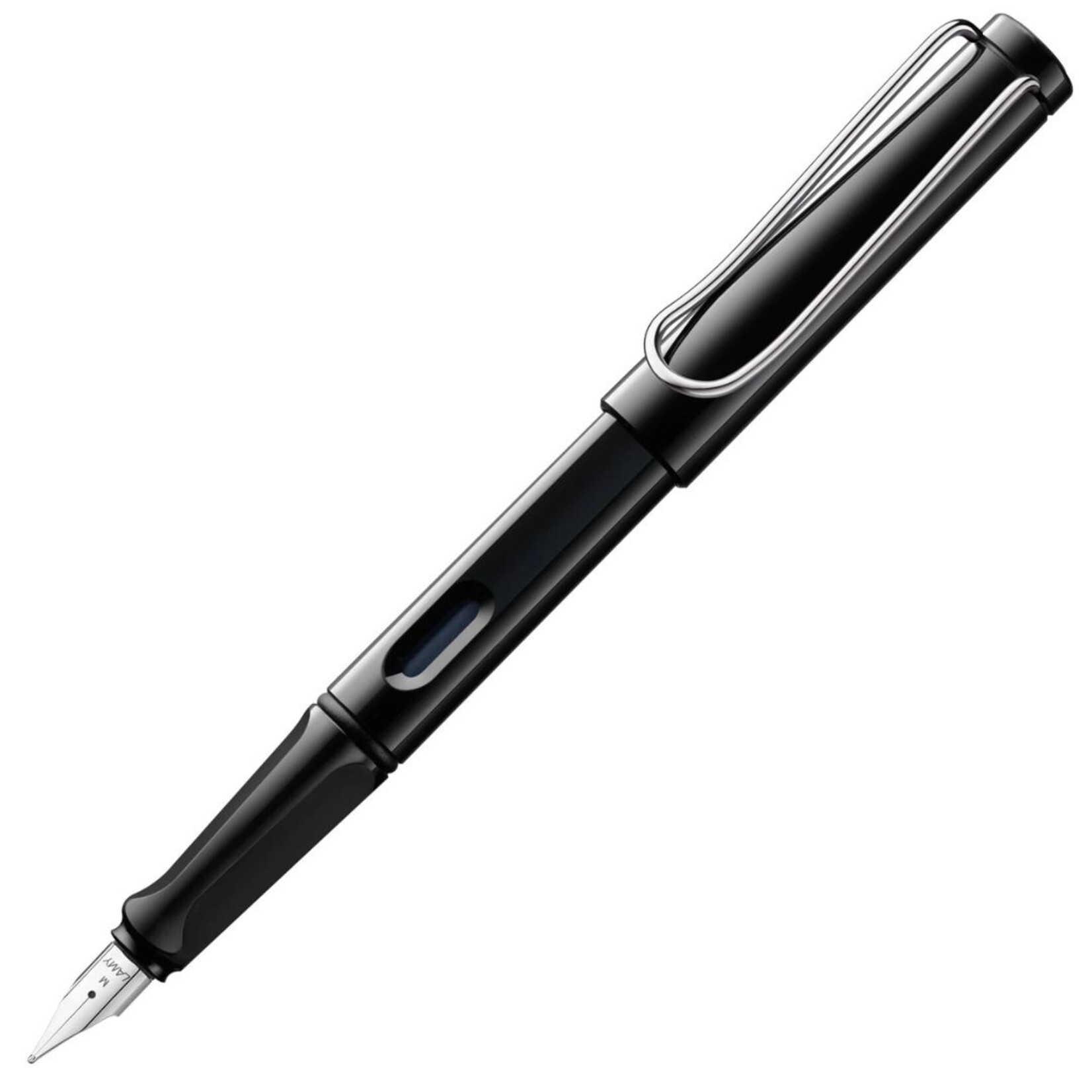 LAMY SAFARI FOUNTAIN PEN SHINY BLACK M