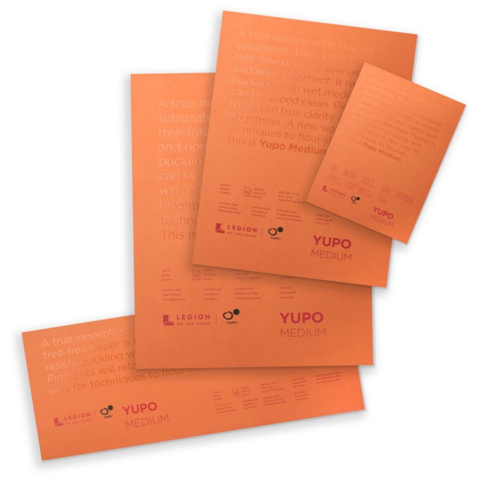 YUPO PAD 6X15 WHITE