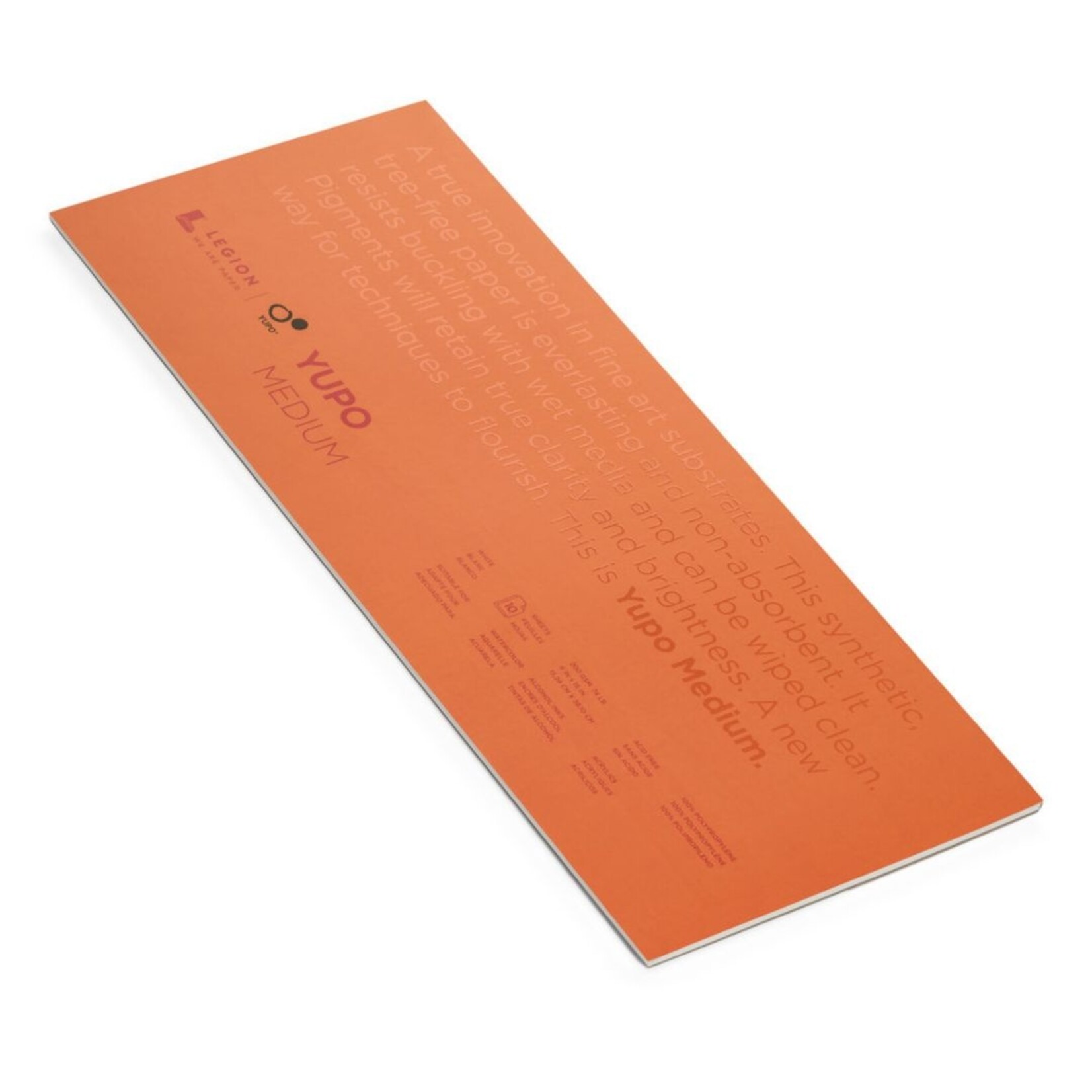 YUPO PAD 6X15 WHITE