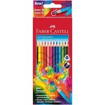 FABER CASTELL ERGONOMIC COLOURED PENCIL SET/12