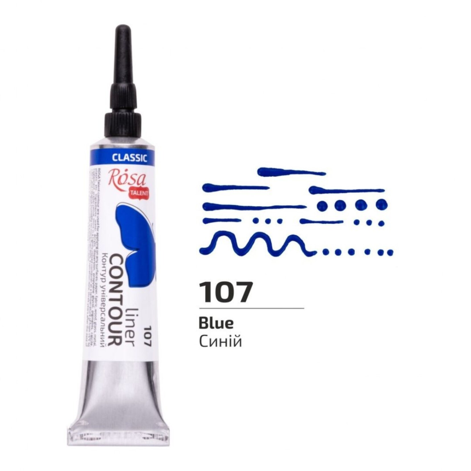 ROSA CONTOUR LINER 20ML BLUE #107