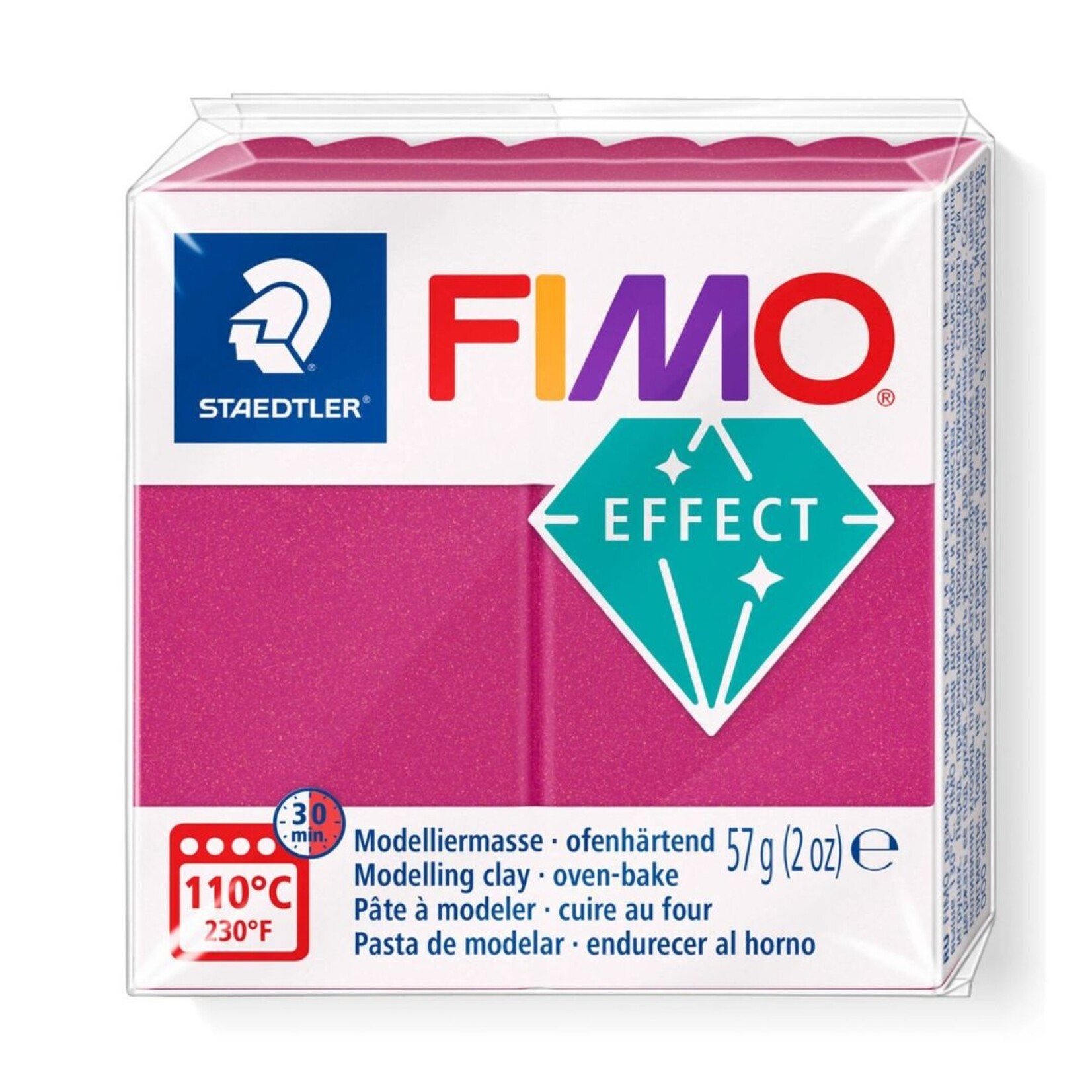 STAEDTLER FIMO EFFECT METALLIC 21 BORDEAUX