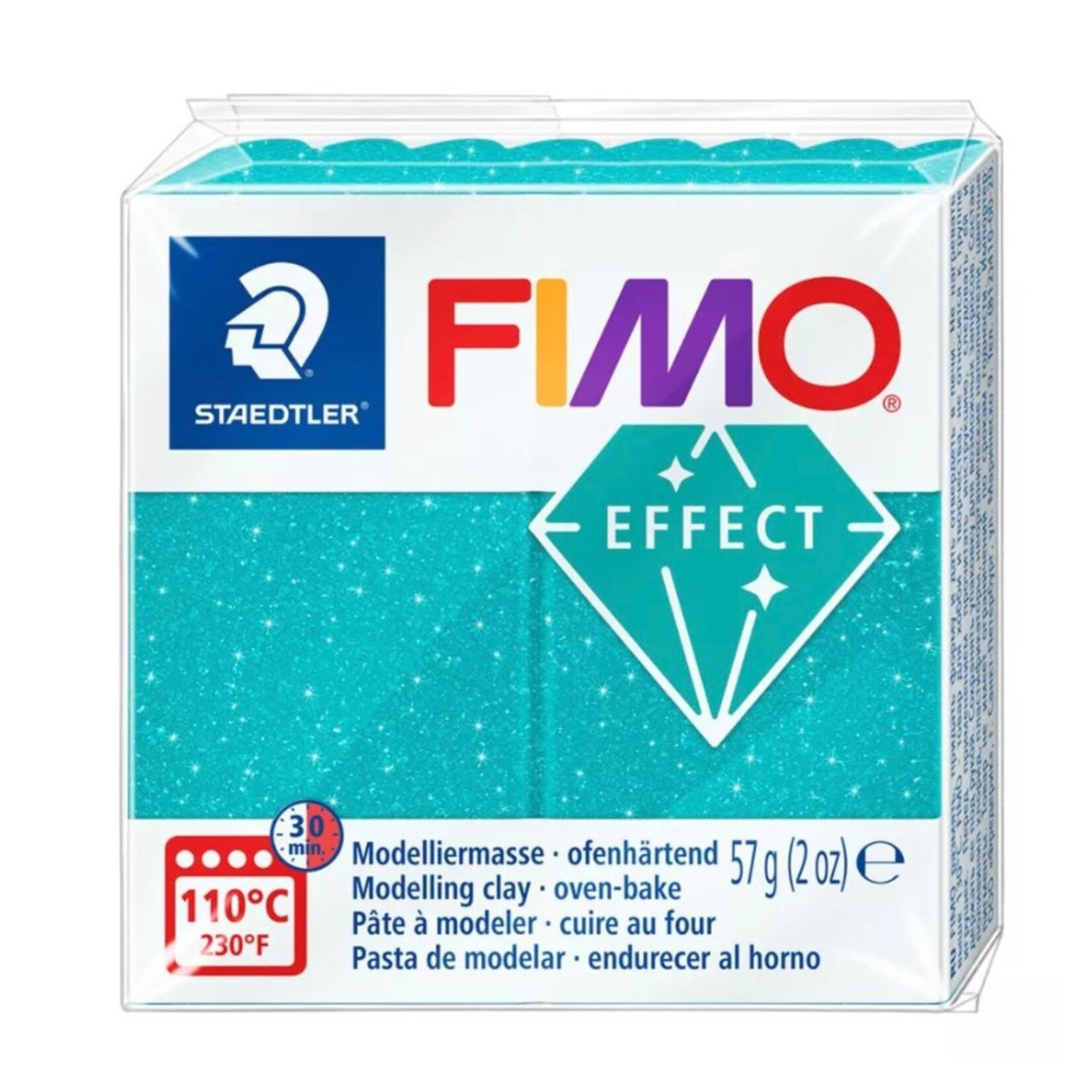 STAEDTLER FIMO EFFECT METALLIC 36 TURQUOISE