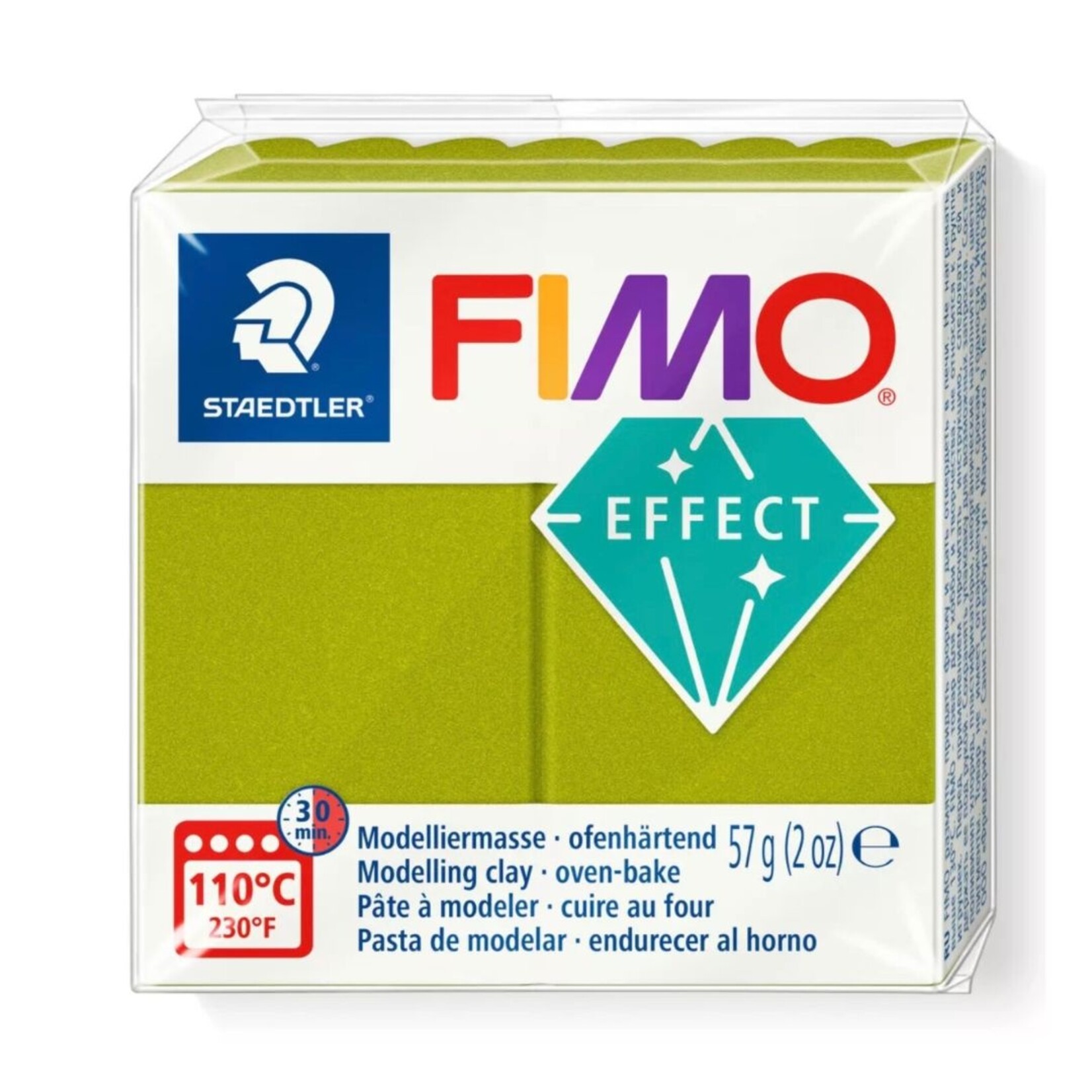 STAEDTLER FIMO EFFECT METALLIC 51 GREEN