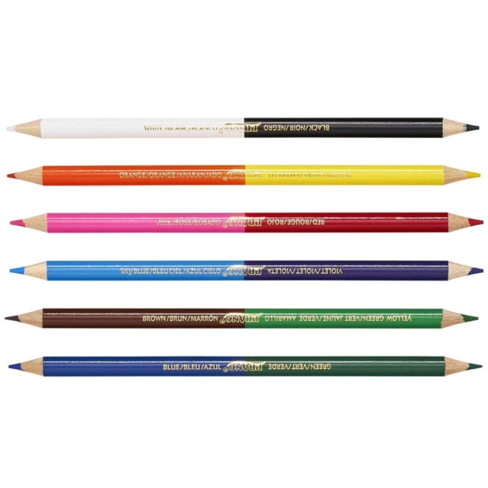 PRANG PRANG DUO COLOURED PENCIL SET 12/PACK
