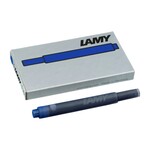 LAMY INK CARTRIDGE PACK 5/PC BLUE