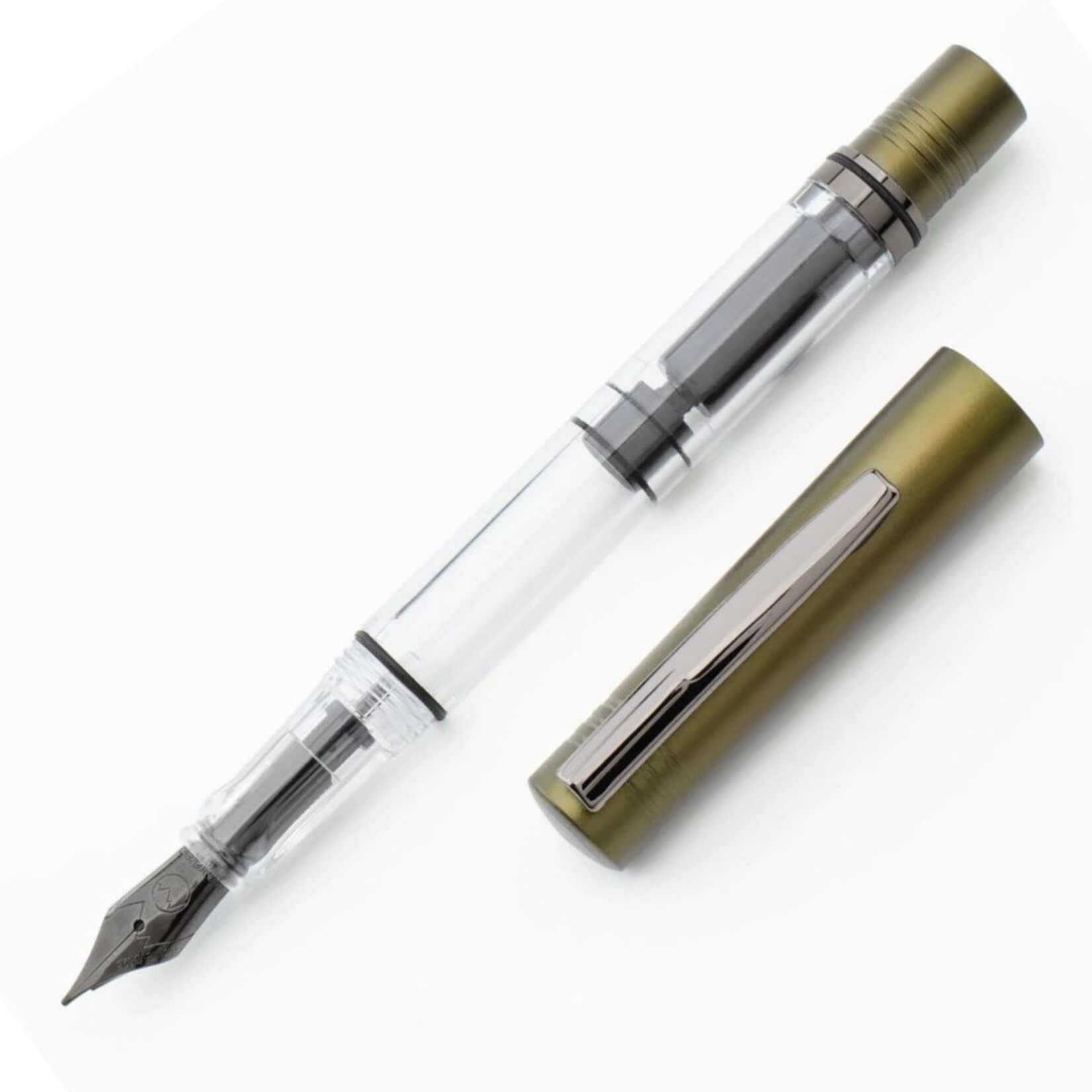 MONTEVERDE MP1 FOUNTAIN PEN OLIVE GREEN M COLLECTIBLE EDITION
