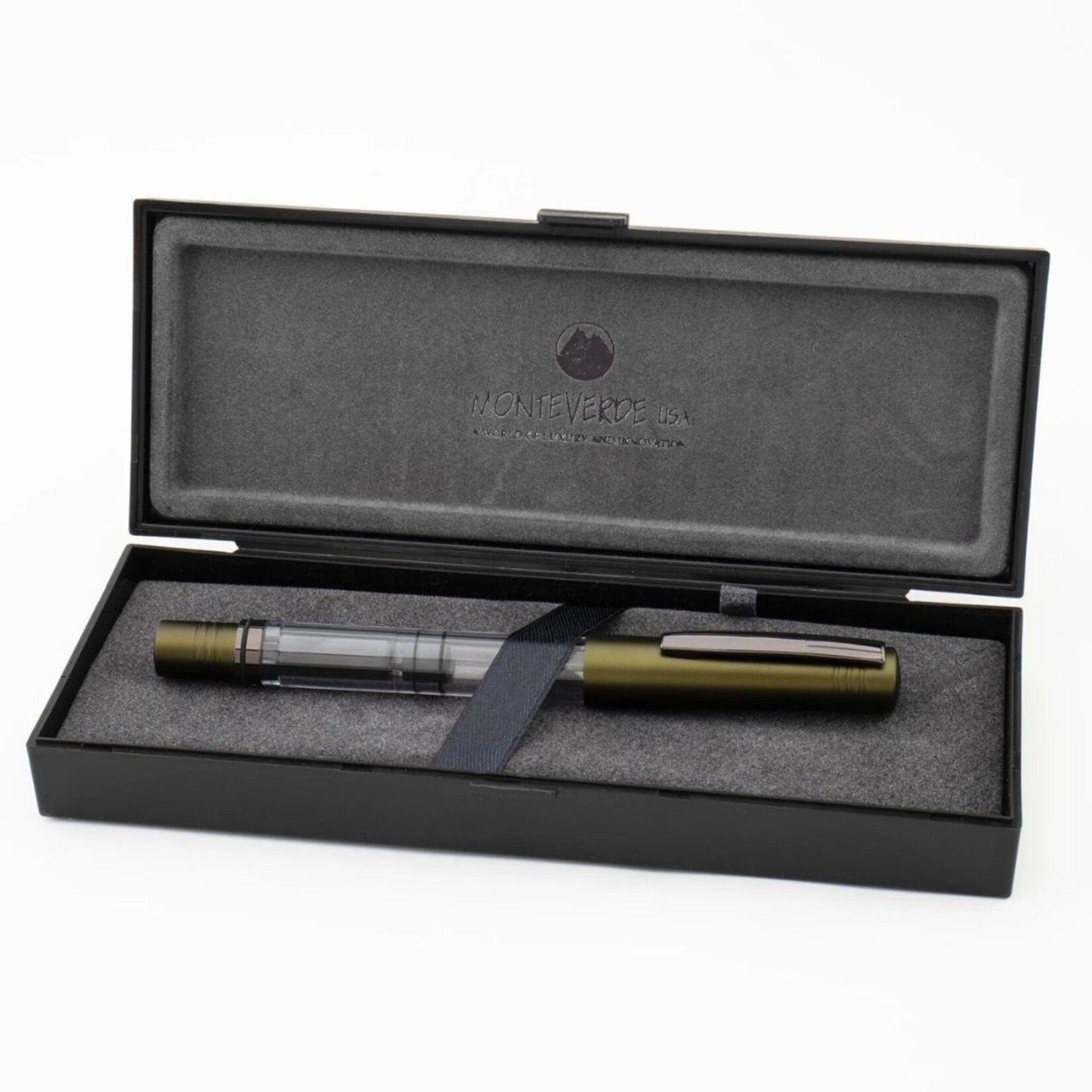 MONTEVERDE MP1 FOUNTAIN PEN OLIVE GREEN M COLLECTIBLE EDITION
