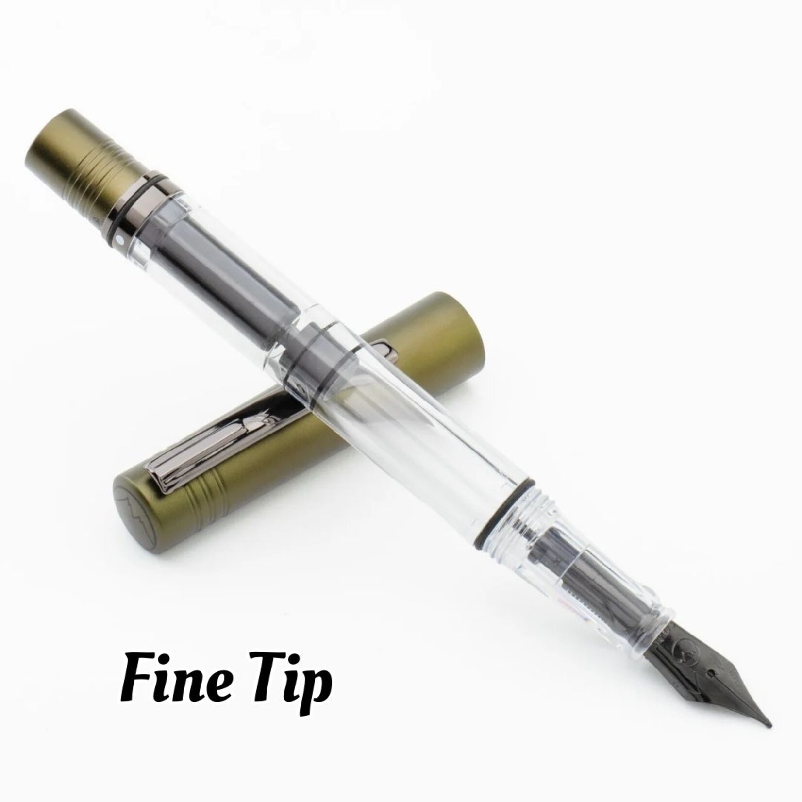 MONTEVERDE MP1 FOUNTAIN PEN OLIVE GREEN F COLLECTIBLE EDITION