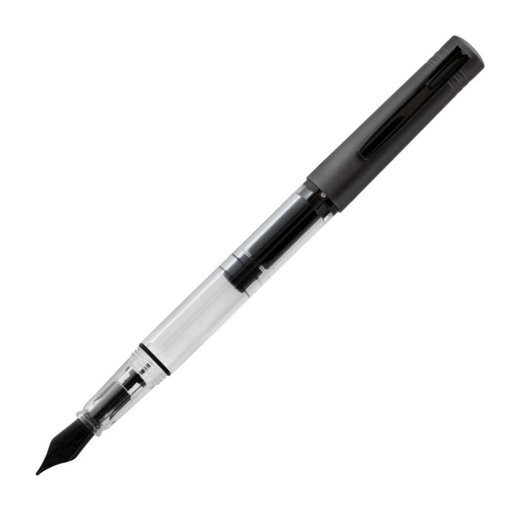 MONTEVERDE MP1 FOUNTAIN PEN COAL GREY F