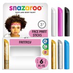 SNAZAROO FACE PAINTING STICKS FANTASY 6/SET