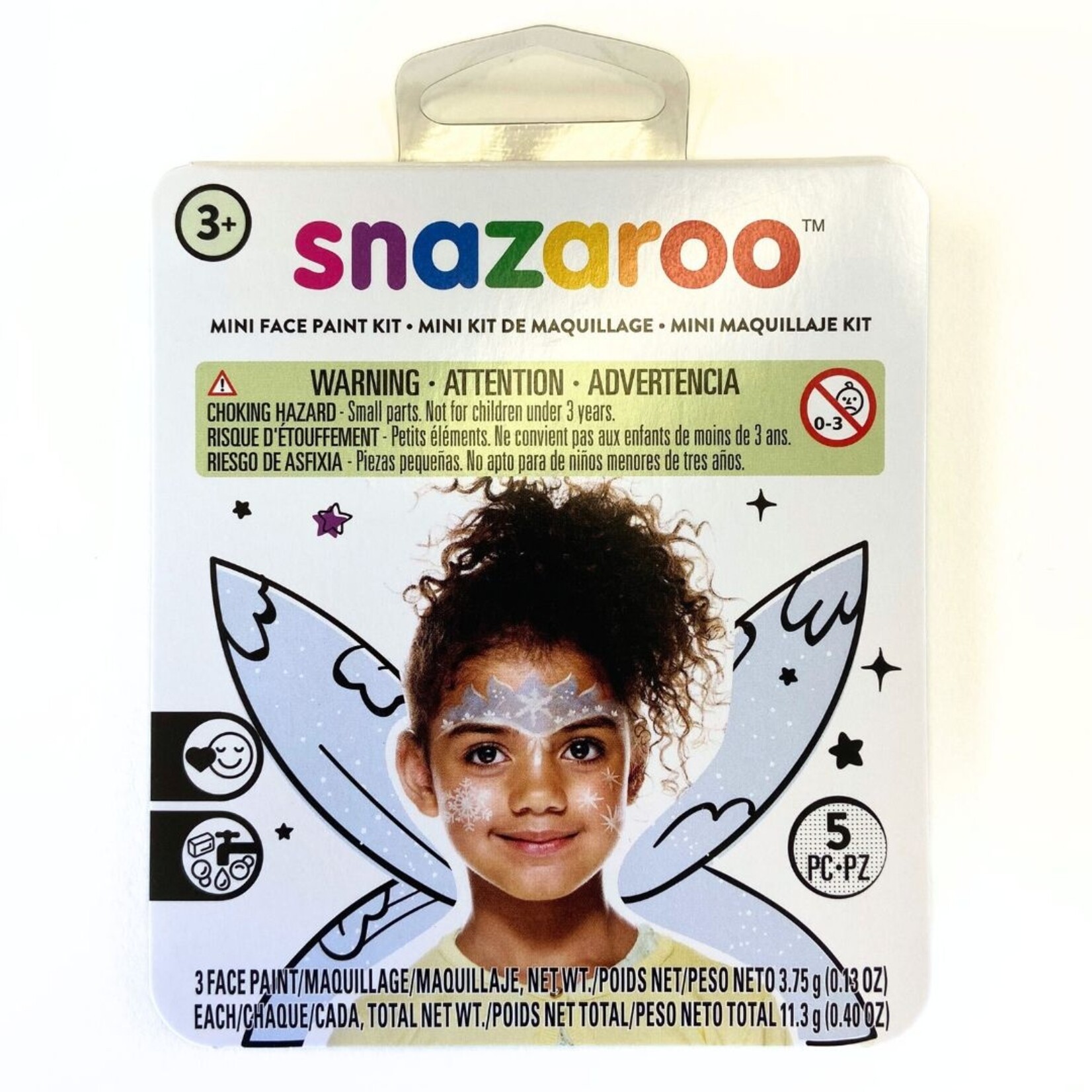 SNAZAROO MINI FACE PAINT ICE FAIRY 5/PCS