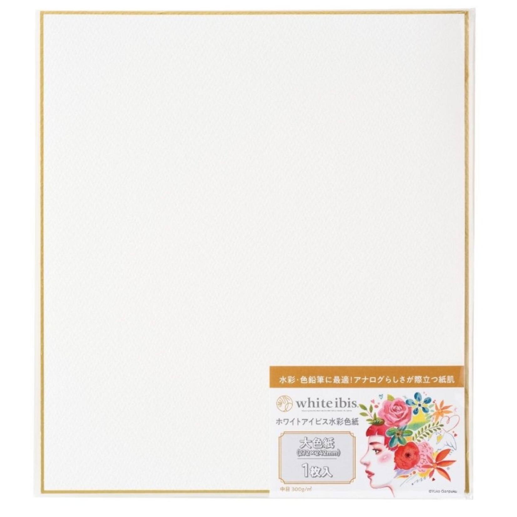 IBIS WHITE IBIS SHIKISHI BOARD LARGE WHITE 9.5/10.75"