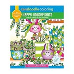 ZENDOODLES HAPPY HOUSEPLANTS COLOURING BOOK