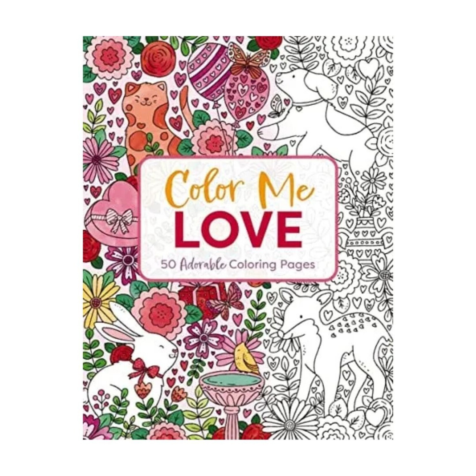 COLOUR ME LOVE COLOURING BOOK
