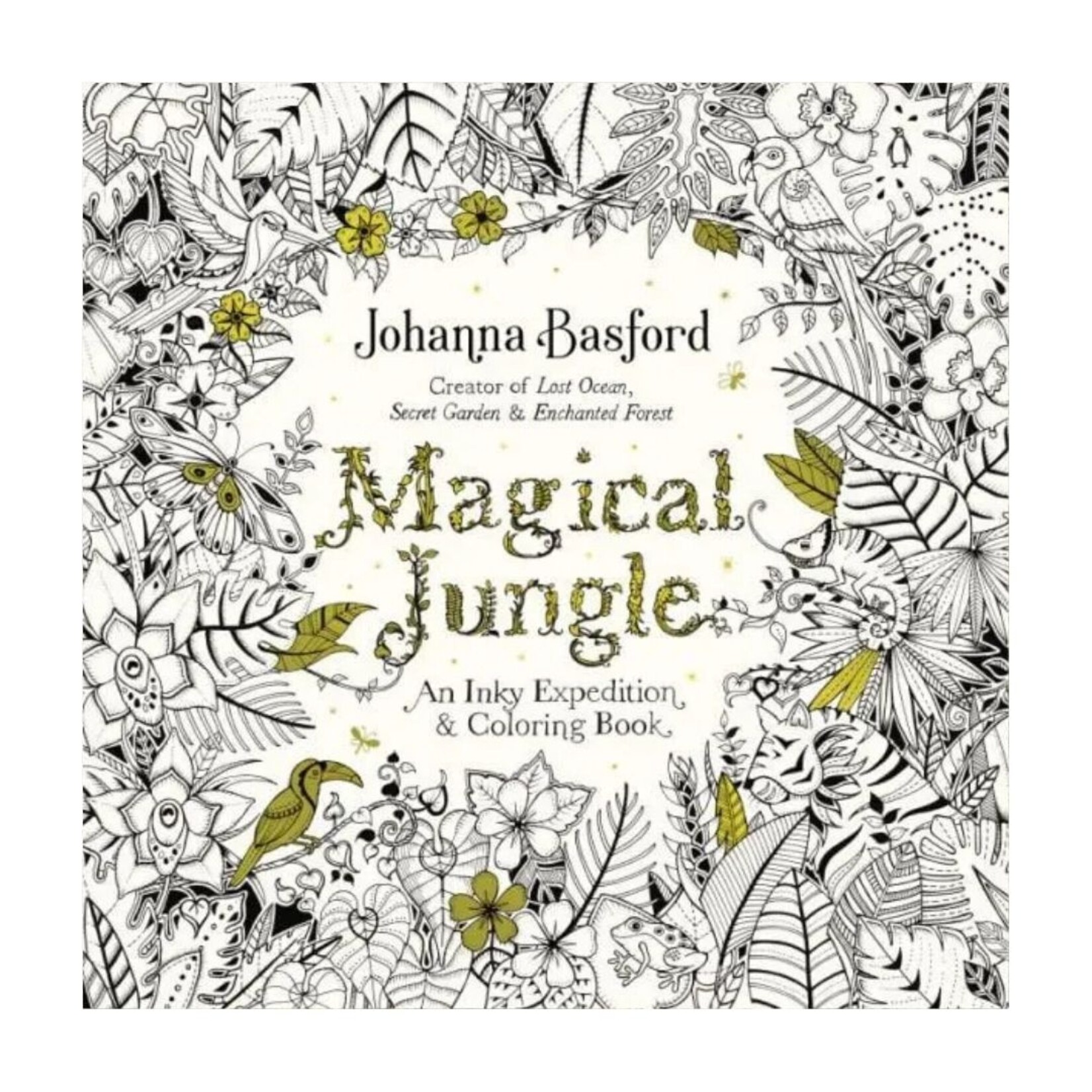 JOHANNA BASFORD MAGICAL JUNGLE COLOURING BOOK
