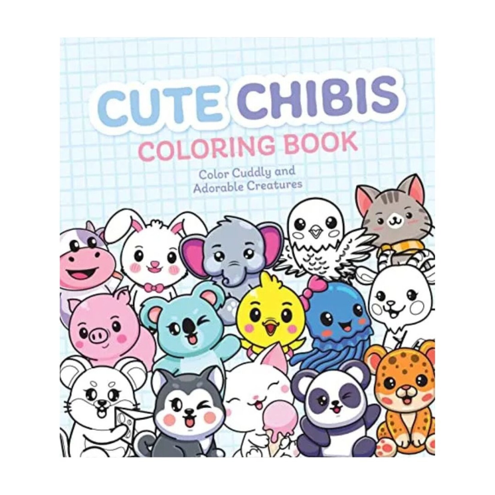 CHARTWELL CUTE CHIBIS COLOURING BOOK