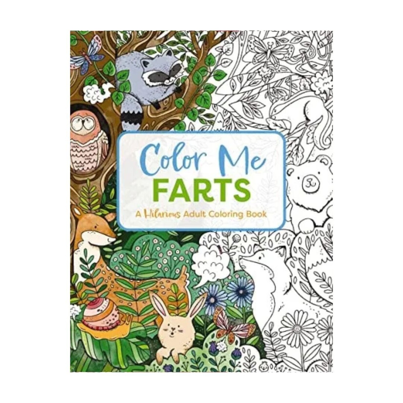 COLOUR ME FARTS COLOURING BOOK