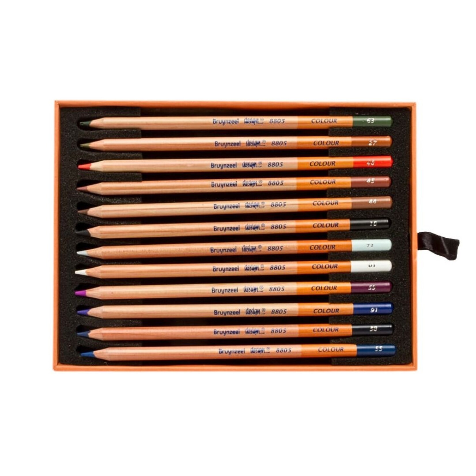 HEINZ JORDAN BRUYNZEEL COLOURED PENCIL SET/24