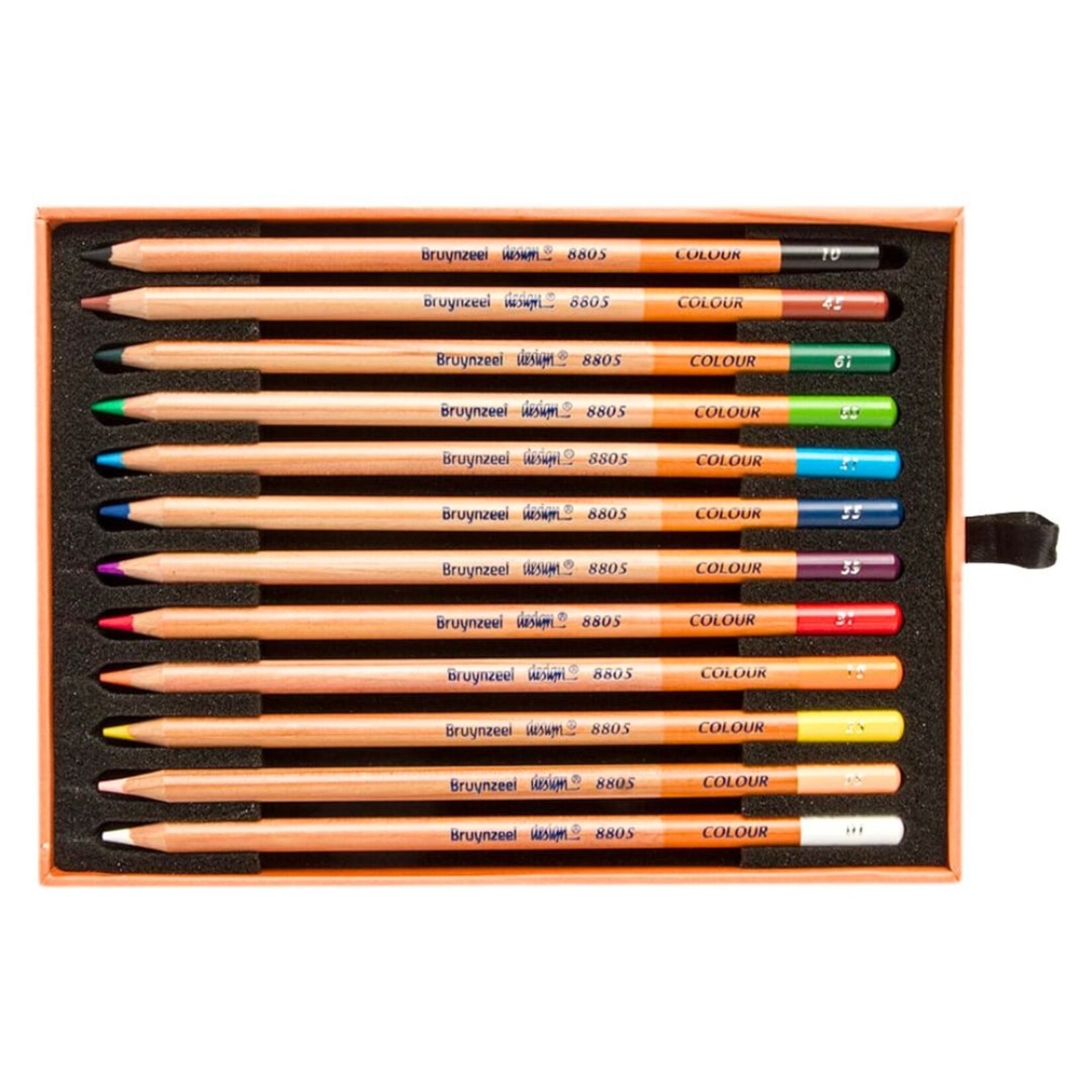 HEINZ JORDAN BRUYNZEEL COLOURED PENCIL SET/12