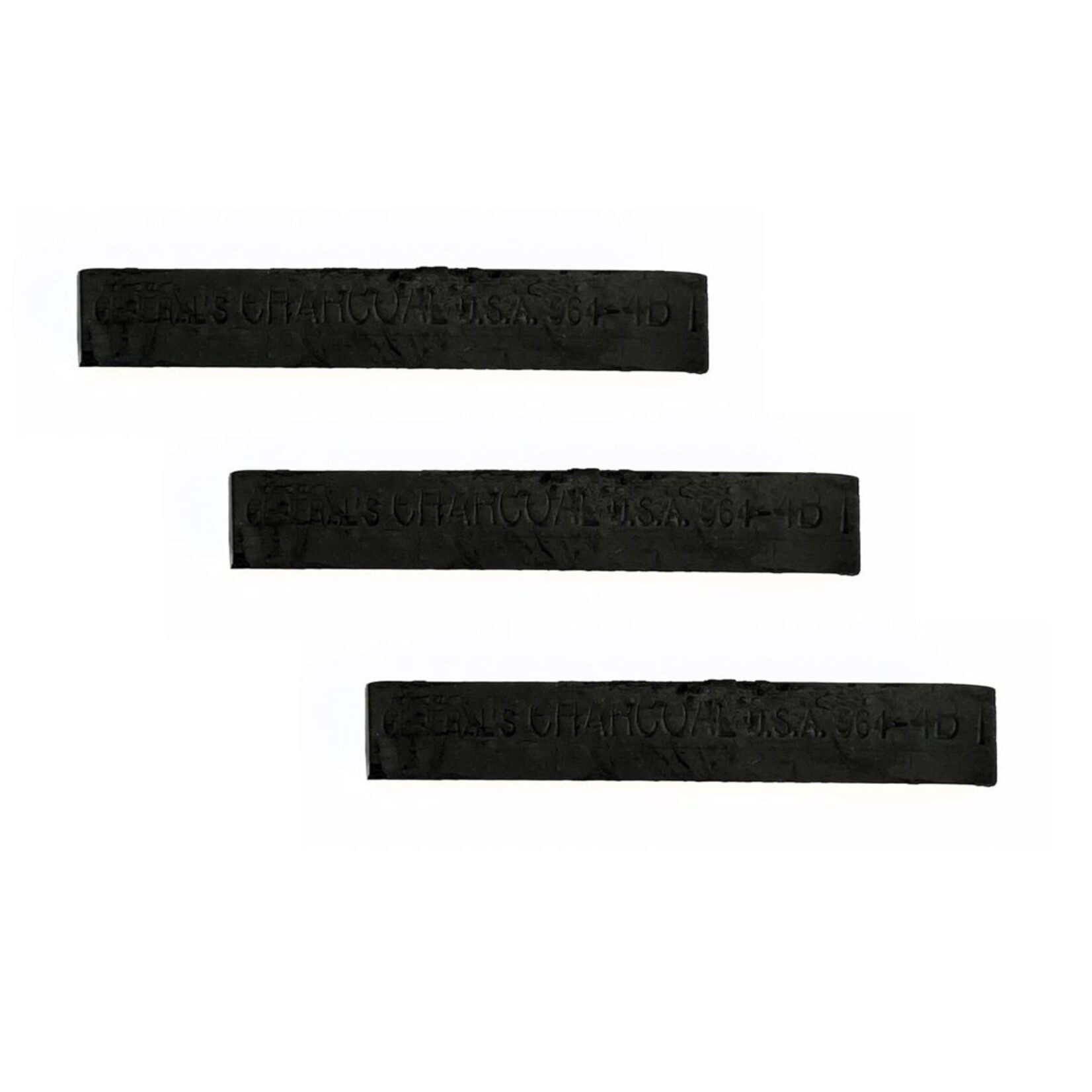 GENERAL PENCIL GENERAL'S COMPRESSED CHARCOAL JUMBO SET/3