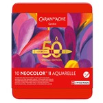 CARAN D'ACHE CARAN D'ACHE NEOCOLOR II CRAYON 50 YEAR POP SET/10 - LIMITED EDITION
